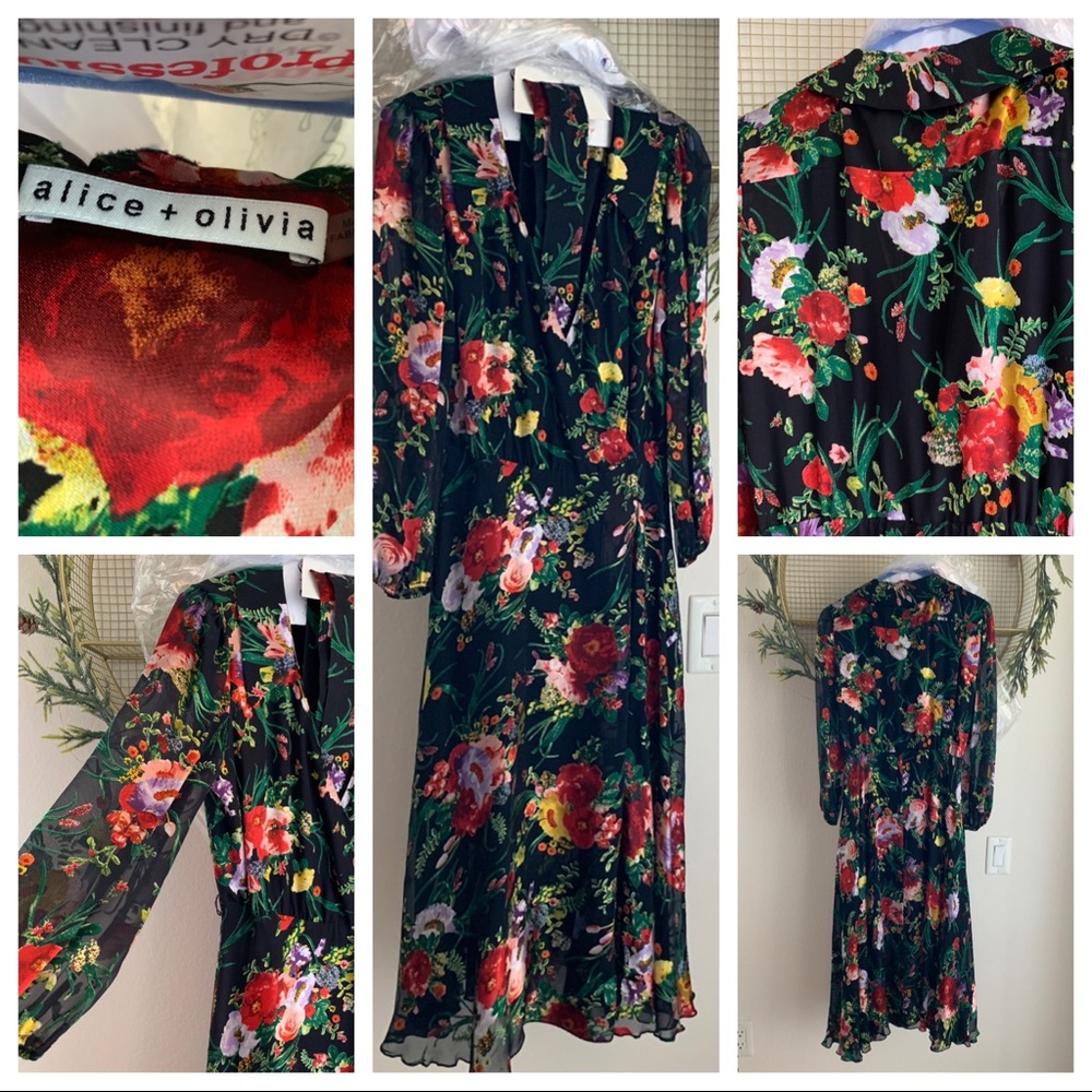 Alice + Olivia floral dress - Picture 3 of 8